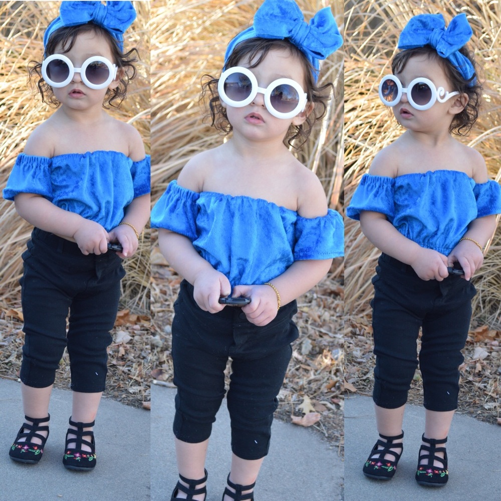 Adorable handmade crop top